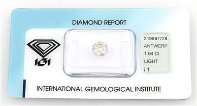 Loser Brillant 1,04 ct - Exkluzivní diamanty a drahokamy