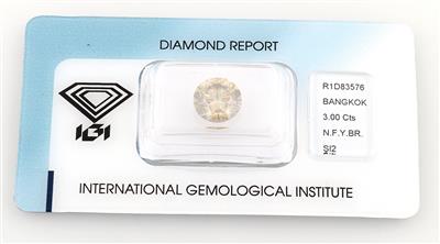 Loser Brillant 3,00 ct - Exclusive diamonds and gems