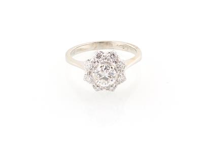 Brillantring zus. ca. 0,85 ct - Exclusive diamonds and gems