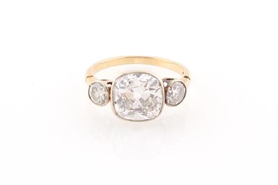 Diamant Brillantring zus. ca. 4,7 ct - Diamanti e pietre preziose esclusivi