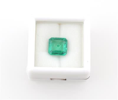 Loser Smaragd 2,91 ct - Exklusive Diamanten und Farbsteine