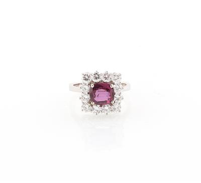 Brillant Rubin Ring - Exclusive diamonds and gems