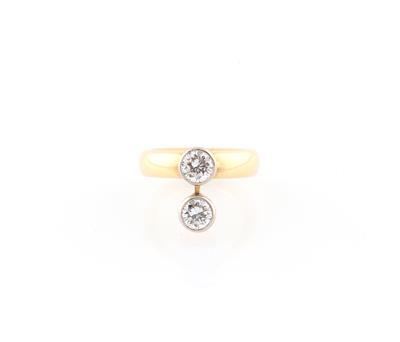 Brillantring zus. ca. 1,40 ct - Exclusive diamonds and gems