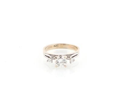 Brillantring zus. ca. 1 ct - Exclusive diamonds and gems