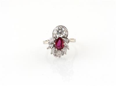 Diamant Rubinring - Exclusive diamonds and gems