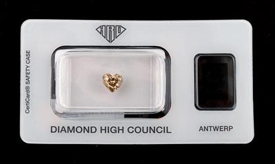 Fancy Yellowish Natural Color Diamant 1 ct - Exkluzivní diamanty a drahokamy
