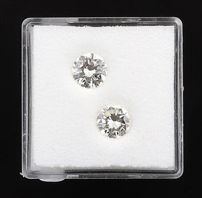 2 lose Brillanten zus.1,56 ct H-I/vvs-vs - Diamanti e pietre preziose esclusivi