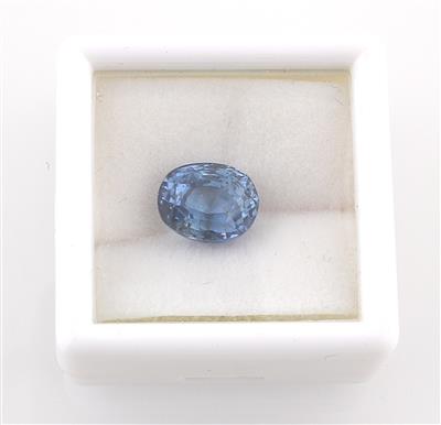 Loser unbehandelter Saphir 4,22 ct - Exklusive Diamanten und Farbsteine