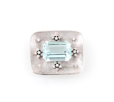 Aquamarin Anhänger ca. 30 ct - Exclusive diamonds and gems