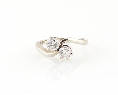 Brillantring zus. ca. 1 ct - Exclusive diamonds and gems