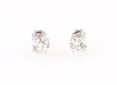 Brillantsolitär Ohrstecker zus. ca. 3,26 ct - Exclusive diamonds and gems