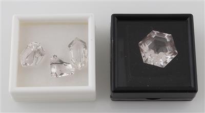Lose Rutilquarze zus. 71,90 ct - Diamanti e pietre preziose esclusivi