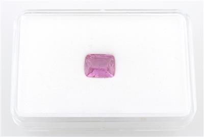 Loser rosa unbehandelter Saphir 2,99 ct - Exklusive Diamanten und Farbsteine