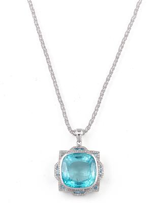 Aquamarinanhänger ca. 55 ct - Exclusive diamonds and gems