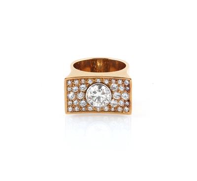 Brillantring zus. ca. 3,10 ct - Diamanti e pietre preziose esclusivi