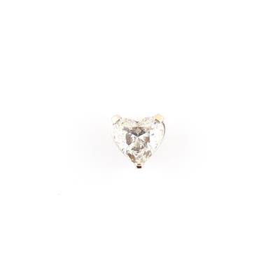 Diamantanhänger ca. 0,80 ct - Exklusive Diamanten und Farbsteine