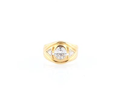 Diamantring zus. ca. 1,30 ct - Exclusive diamonds and gems