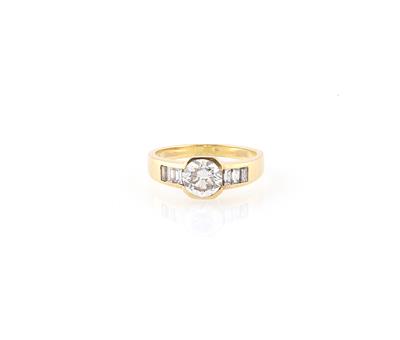 Diamantring zus. ca. 1,40 ct - Exclusive diamonds and gems