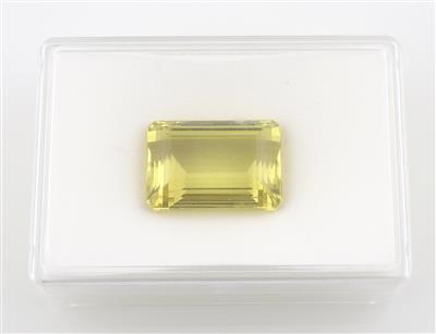 Loser Lemoncitrin 96,40 ct - Exkluzivní diamanty a drahokamy