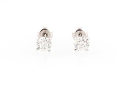 Brillant Ohrschrauben zus. 2,00 ct - Exclusive diamonds and gems