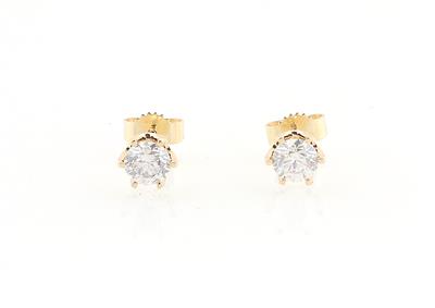 Brillant Ohrstecker zus. 1,01 ct - Exclusive diamonds and gems