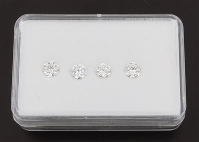 Lose Brillanten zus. 2,46 ct H-J/vvsi1-vsi2 - Exkluzivní diamanty a drahokamy