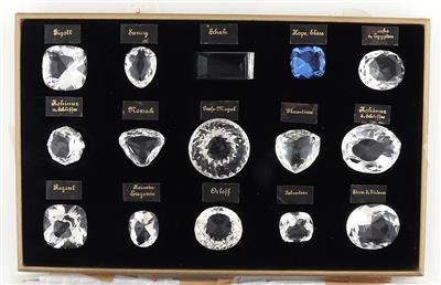 15 Modelle berühmter historischer Diamanten - Exclusive diamonds and gems