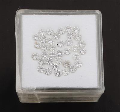 36 lose Brillanten zus. ca. 1,86 ct - Exclusive diamonds and gems