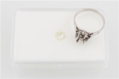 Brillantsolitär 0,85 ct - Exklusive Diamanten und Farbsteine