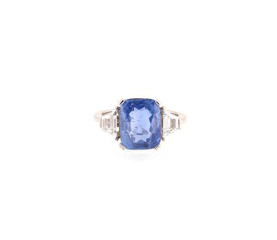 Diamant Saphir Ring - Exkluzivní diamanty a drahokamy