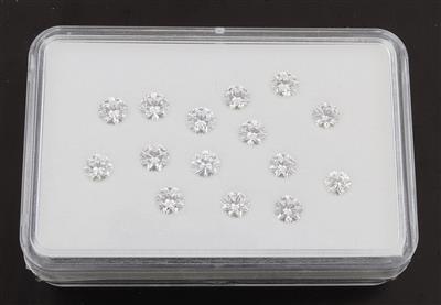 Lose Brillanten zus. 3,64 ct H-K/vvsi1-vsi2 - Diamanti e pietre preziose esclusivi