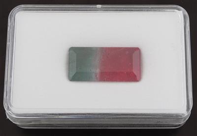 Turmalin tricolor 14,20 ct - Exklusive Diamanten und Farbsteine
