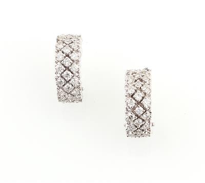 Brillant Ohrclips zus. ca. 2,50 ct - Exclusive diamonds and gems