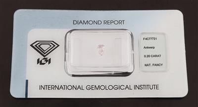 Loser Natural Fancy Purple Diamant 0,20 ct - Exkluzivní diamanty a drahokamy