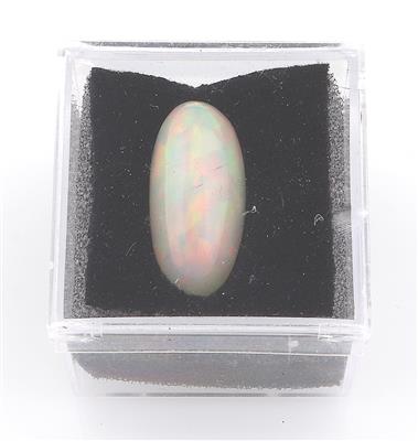 Loser Opal 5,10 ct - Exklusive Diamanten und Farbsteine