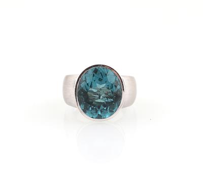 Ring mit blauem Turmalin ca. 15 ct - Diamanti e pietre preziose esclusivi