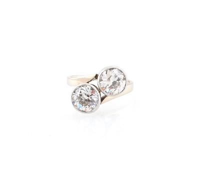 Altschliffbrillant Ring zus. ca. 2,40 ct - Diamanti e pietre preziose esclusivi