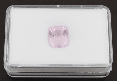 Loser Kunzit 10,10 ct - Exklusive Diamanten und Farbsteine