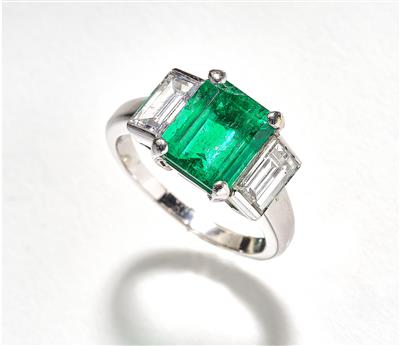 Smaragdring ca. 2,80 ct - Exkluzivní diamanty a drahokamy