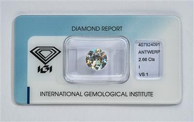 Loser Altschliffbrillant 2,66 ct - Exkluzivní diamanty a drahokamy
