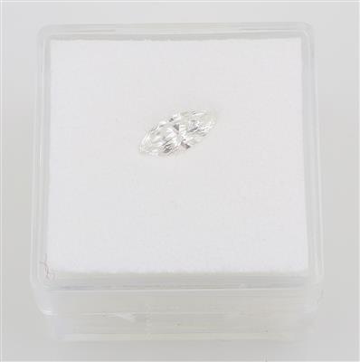 Loser Diamant im Marquiseschliff 0,45 ct F-G/vsi-si - Diamanti e pietre preziose esclusivi