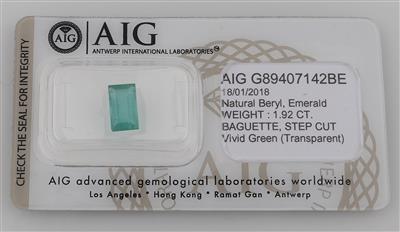 Loser Smaragd 1,92 ct - Exclusive diamonds and gems