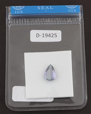 Loser Tansanit 2,19 ct - Exkluzivní diamanty a drahokamy