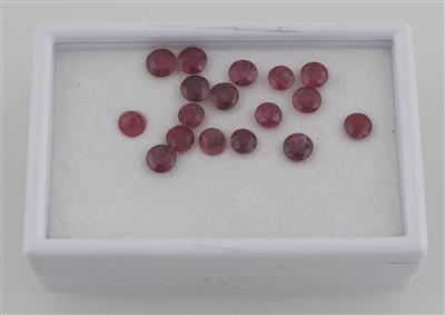 Lot aus losen Rubinen zus. 7,14 ct - Diamanti e pietre preziose esclusivi
