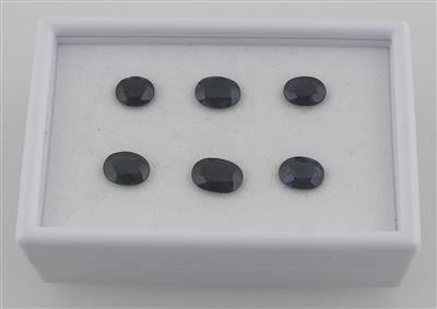 Lot aus losen Saphiren zus. 5,76 ct - Exclusive diamonds and gems