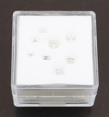 Lot aus losen Diamanten zus. 0,71 ct, H-K/vsi-p1 - Diamonds Only