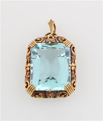 Aquamarinanhänger ca. 68 ct - Exclusive diamonds and gems