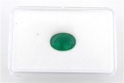 Loser Smaragd 5,18 ct - Exklusive Farbsteine