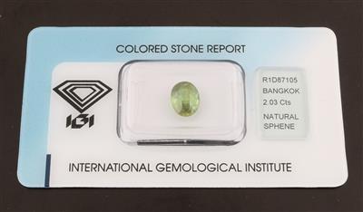 Loser Sphene 2,03 ct - Exclusive diamonds and gems