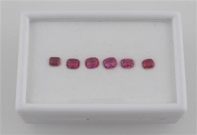 Lot aus losen Rubinen zus. 2,40 ct - Exklusive Farbsteine